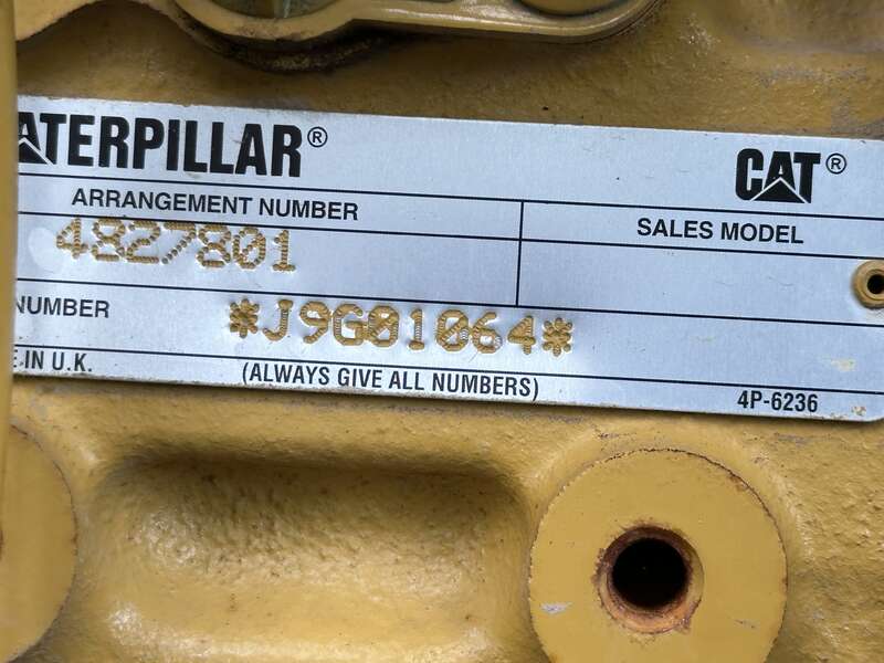 Used Caterpillar XQ125 Rental Grade Diesel Generator 5950 Hrs EPA Tier 4F