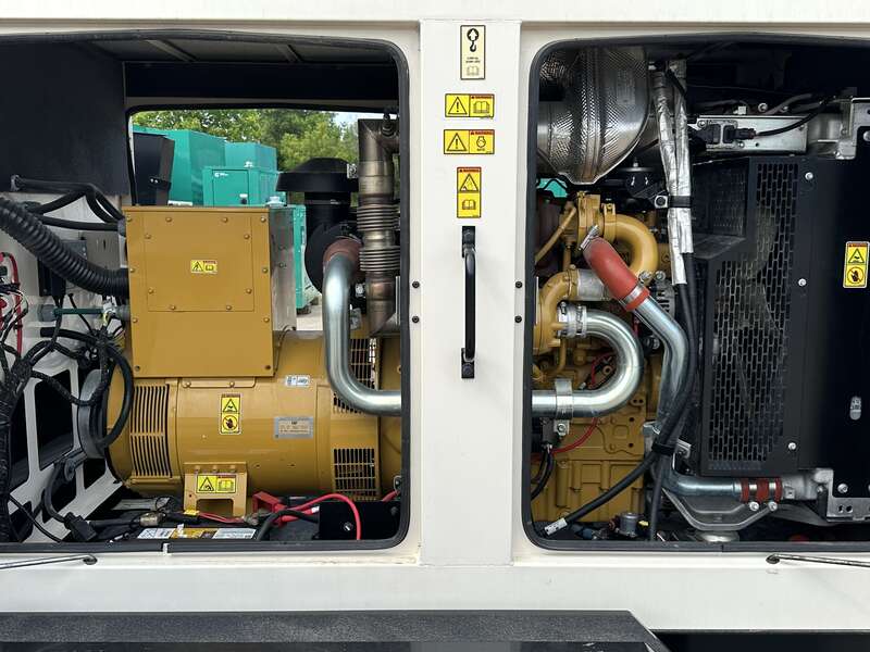 Used Caterpillar XQ125 Rental Grade Diesel Generator 5950 Hrs EPA Tier 4F
