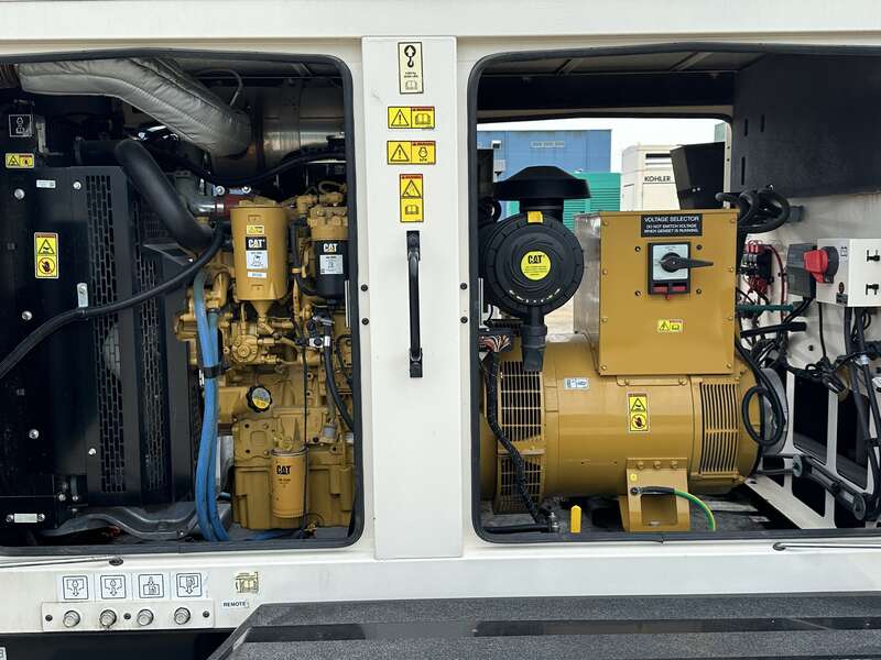 Used Caterpillar XQ125 Rental Grade Diesel Generator 5950 Hrs EPA Tier 4F