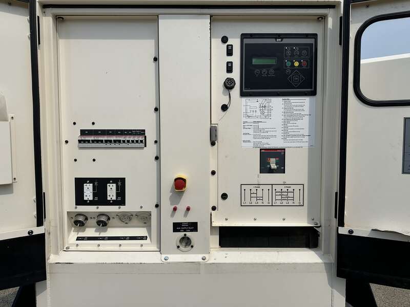 Used Caterpillar XQ125 Rental Grade Diesel Generator 5950 Hrs EPA Tier 4F