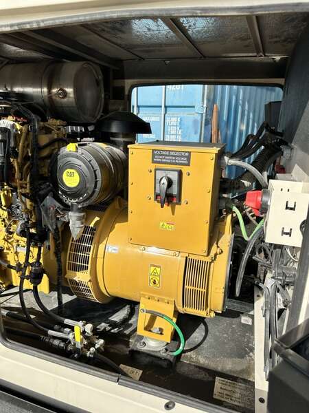 Used Caterpillar XQ125 Rental Grade Diesel Generator 5350 Hrs EPA Tier 4F