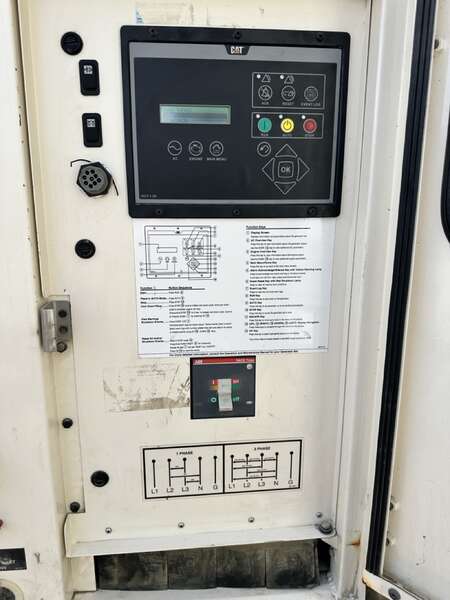 Used Caterpillar XQ125 Rental Grade Diesel Generator 5350 Hrs EPA Tier 4F