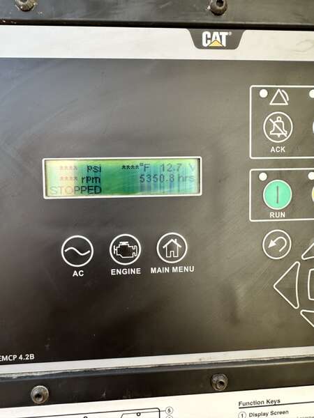 Used Caterpillar XQ125 Rental Grade Diesel Generator 5350 Hrs EPA Tier 4F