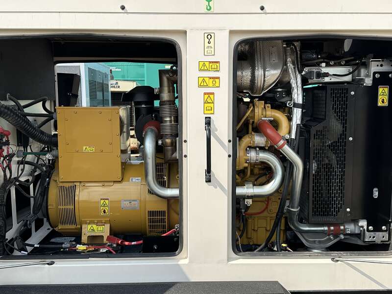 Used Caterpillar XQ125 Rental Grade Diesel Generator 5320 Hrs EPA Tier 4F