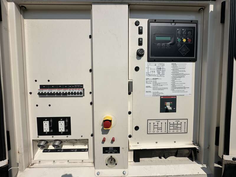 Used Caterpillar XQ125 Rental Grade Diesel Generator 5320 Hrs EPA Tier 4F