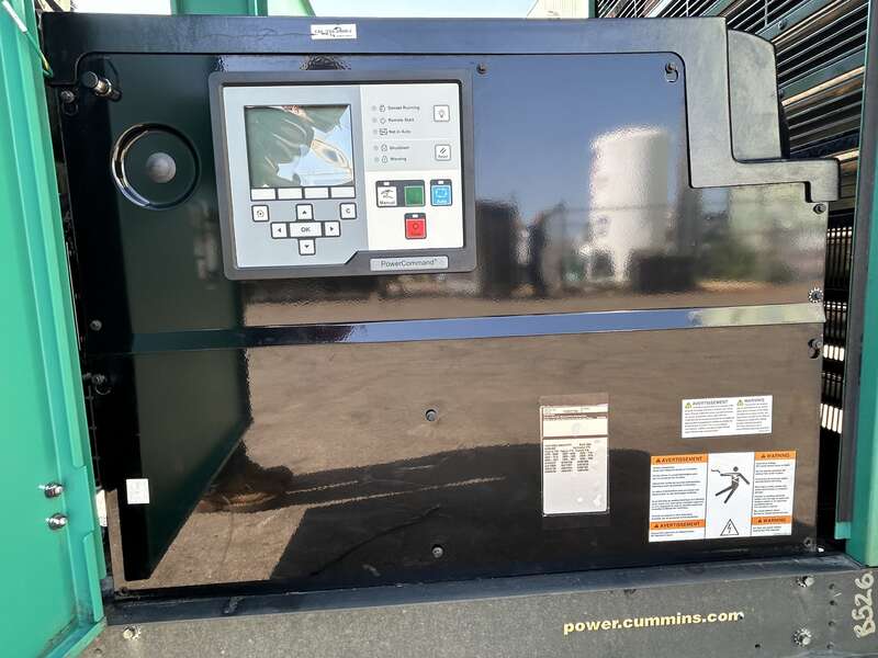 New Cummins C150N6 QSJ8.9G Natural Gas / Propane Generator, EPA Certified (Warranty Exp)
