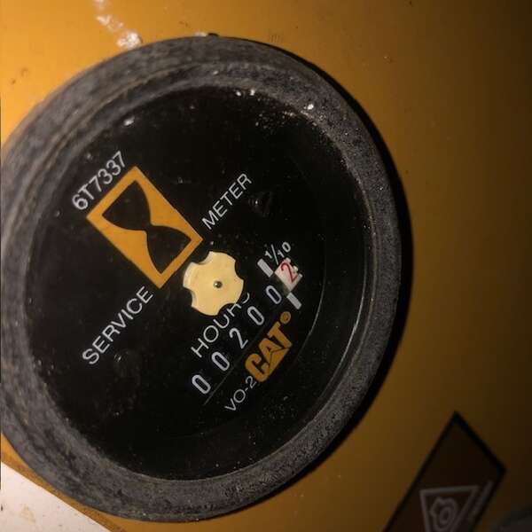 Used Caterpillar Portable 3512 Diesel Generator, 200 Hrs