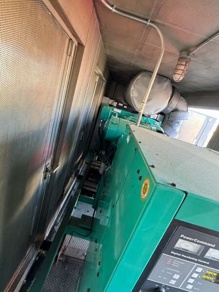 Used Cummins DFCE NTA855-G5 Diesel Generator, 310 Hrs