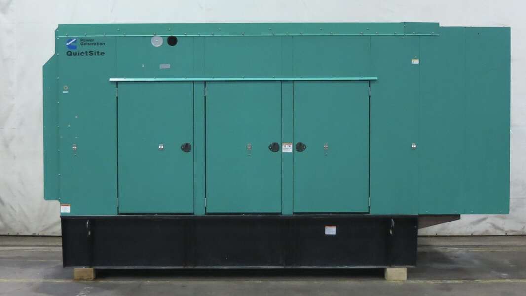 Used Cummins DFEK QSX15-G9 Diesel Generator 157 Hrs EPA Tier 2
