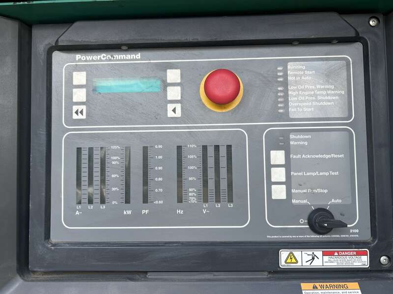 Used Cummins DFEK QSX15-G9 Diesel Generator 157 Hrs EPA Tier 2
