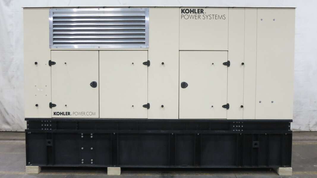Used Kohler 400REOZJ John Deere 6135HF485 Diesel Generator, 381 Hrs, EPA Tier 3