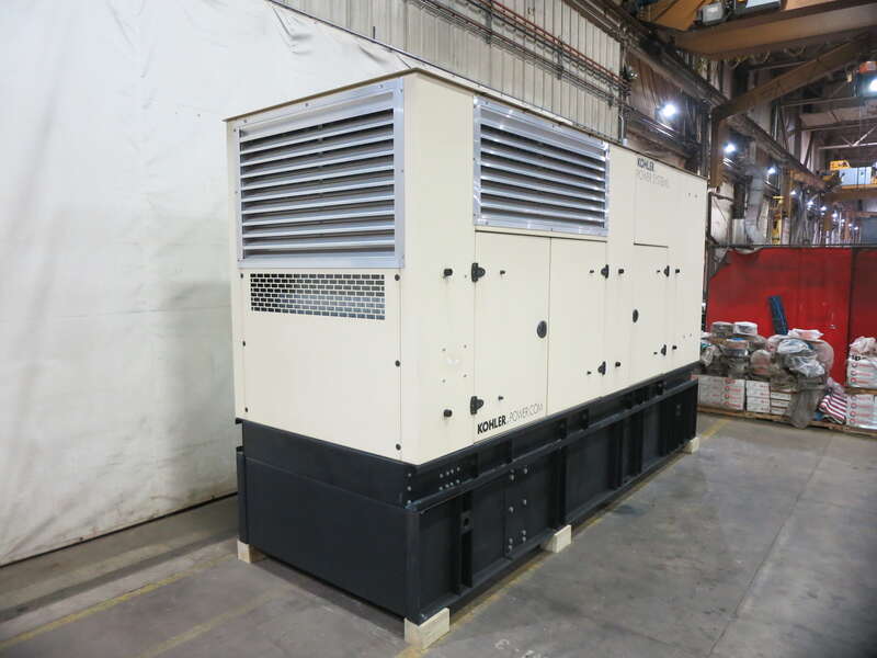 Used Kohler 400REOZJ John Deere 6135HF485 Diesel Generator, 381 Hrs, EPA Tier 3