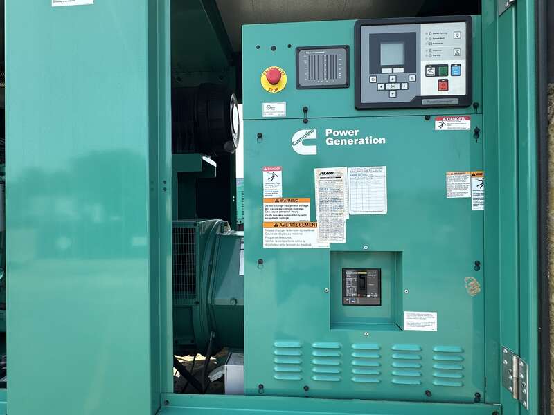 Used Cummins DSGAC QSB7-G3 NR3 Diesel Generator, 182 Hrs, EPA Tier 3