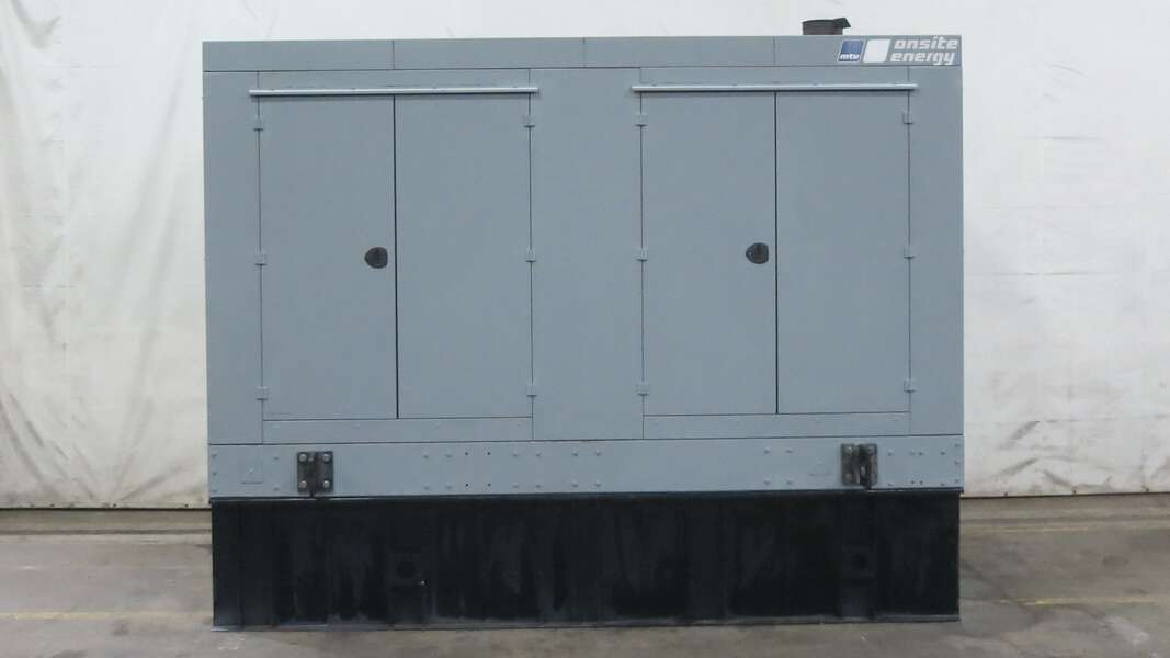 Used MTU DS600 12V1600G80S Diesel Generator, 188 Hrs, EPA Tier 2