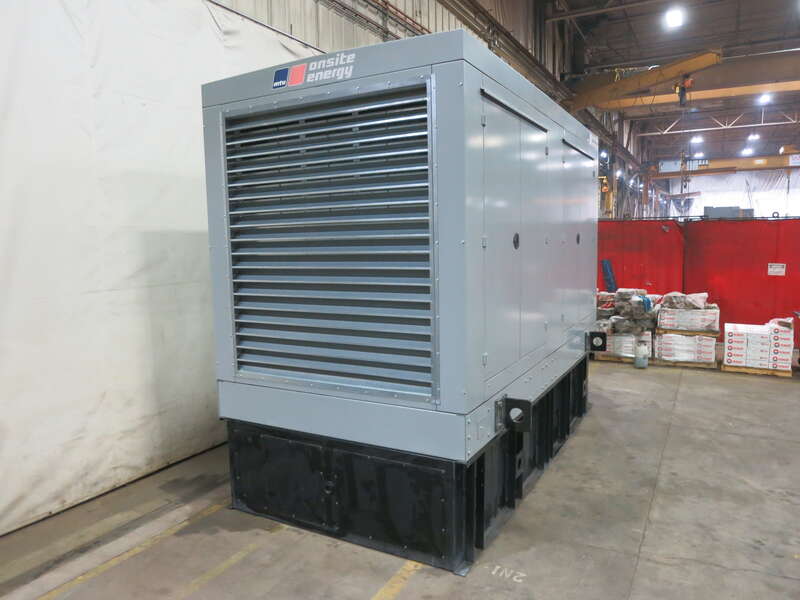 Used MTU DS600 12V1600G80S Diesel Generator, 188 Hrs, EPA Tier 2