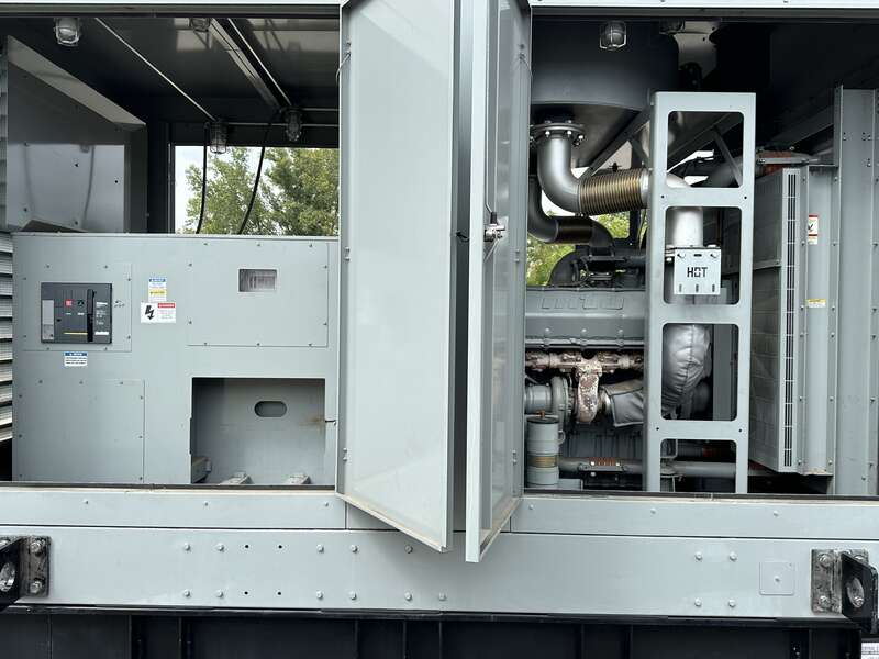 Used MTU DS600 12V1600G80S Diesel Generator, 188 Hrs, EPA Tier 2