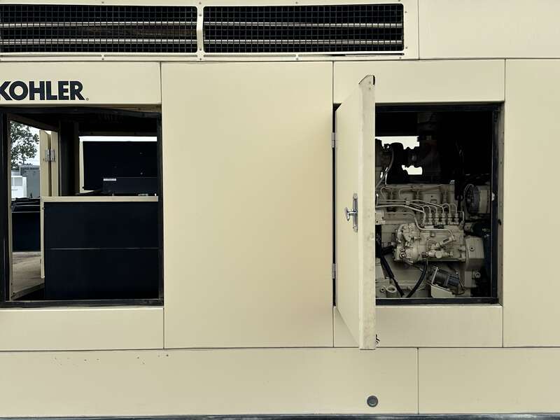 Used Kohler 135ROZJ John Deere 6081TF001 Diesel Generator, 533 Hrs
