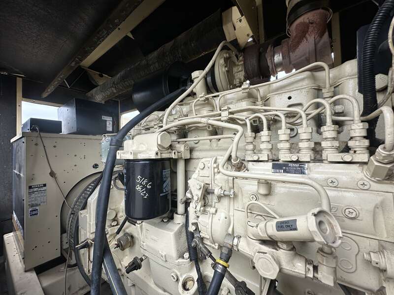 Used Kohler 135ROZJ John Deere 6081TF001 Diesel Generator, 533 Hrs