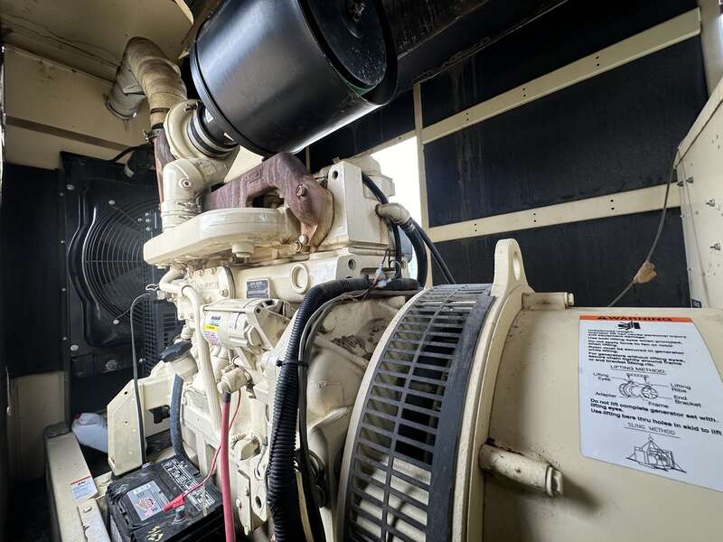 Used Kohler 135ROZJ John Deere 6081TF001 Diesel Generator, 533 Hrs