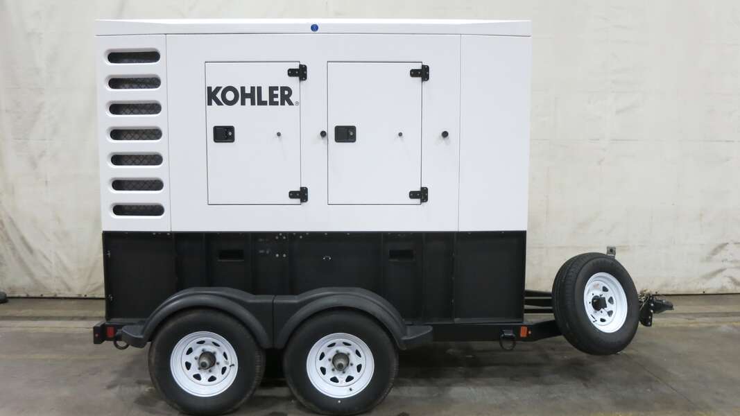 Used Kohler 90REOZT4 Rental Grade Diesel Generator, 2091 Hrs, EPA Tier 4F