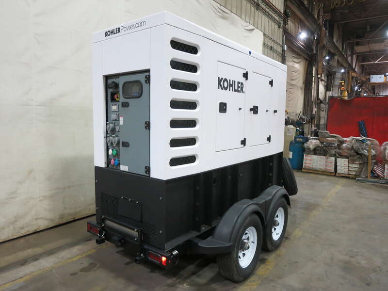 Used Kohler 90REOZT4 Rental Grade Diesel Generator, 2091 Hrs, EPA Tier 4F