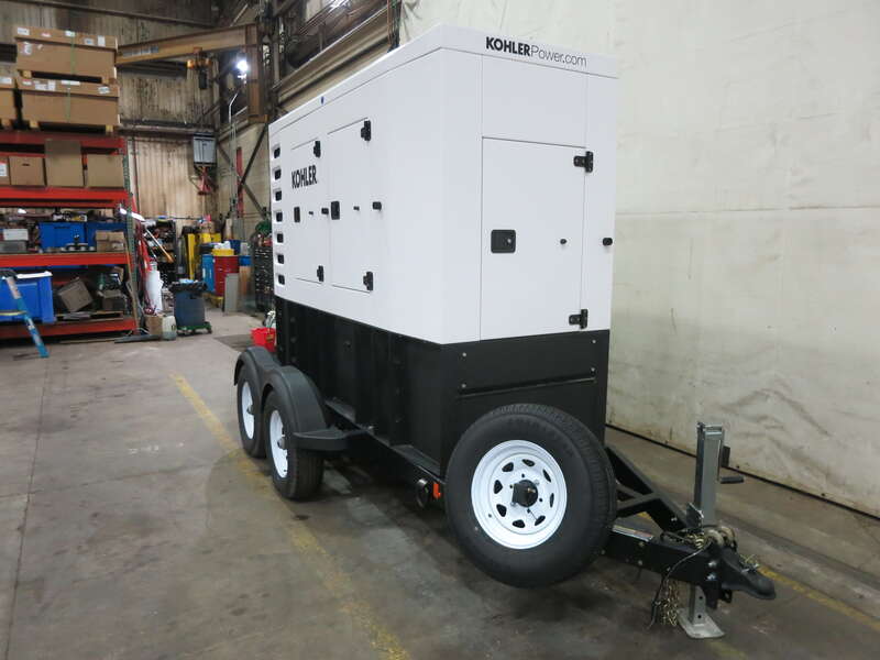 Used Kohler 90REOZT4 Rental Grade Diesel Generator, 2091 Hrs, EPA Tier 4F