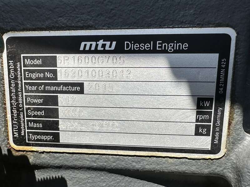 Used Gillette SPMD-2800-3-4-2 Diesel Generator,  140 Hrs, EPA Tier 3