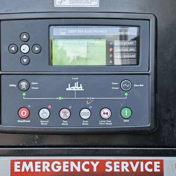 Used Gillette SPMD-2800-3-4-2 Diesel Generator,  140 Hrs, EPA Tier 3