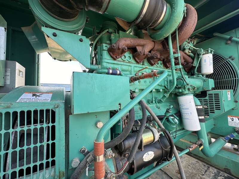 Used Cummins 350DFCC NTA-855-G3 Diesel Generator, 304 Hrs