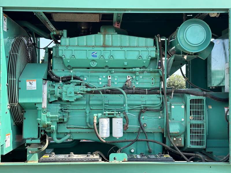 Used Cummins 350DFCC NTA-855-G3 Diesel Generator, 304 Hrs