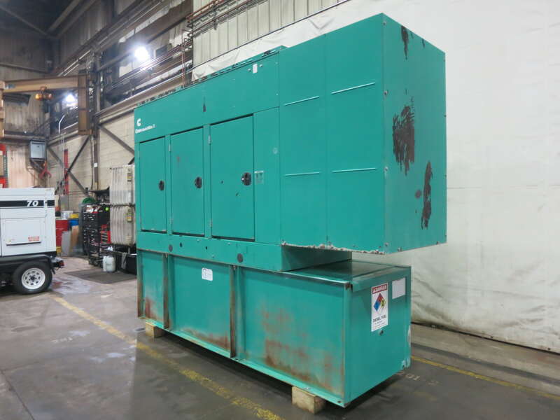 Used Cummins DGEA 6CT8.3-G2 Diesel Generator, 670 Hrs