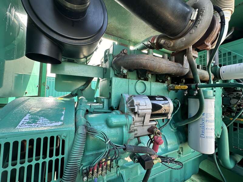 Used Cummins DGEA 6CT8.3-G2 Diesel Generator, 670 Hrs