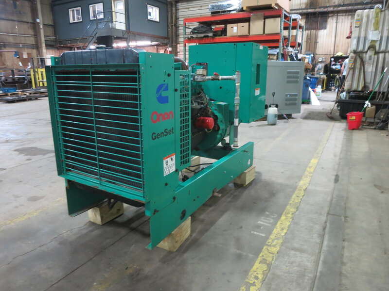 Used Cummins GGFB Natural Gas / Propane Generator, 361 Hrs 1 or 3 Phase