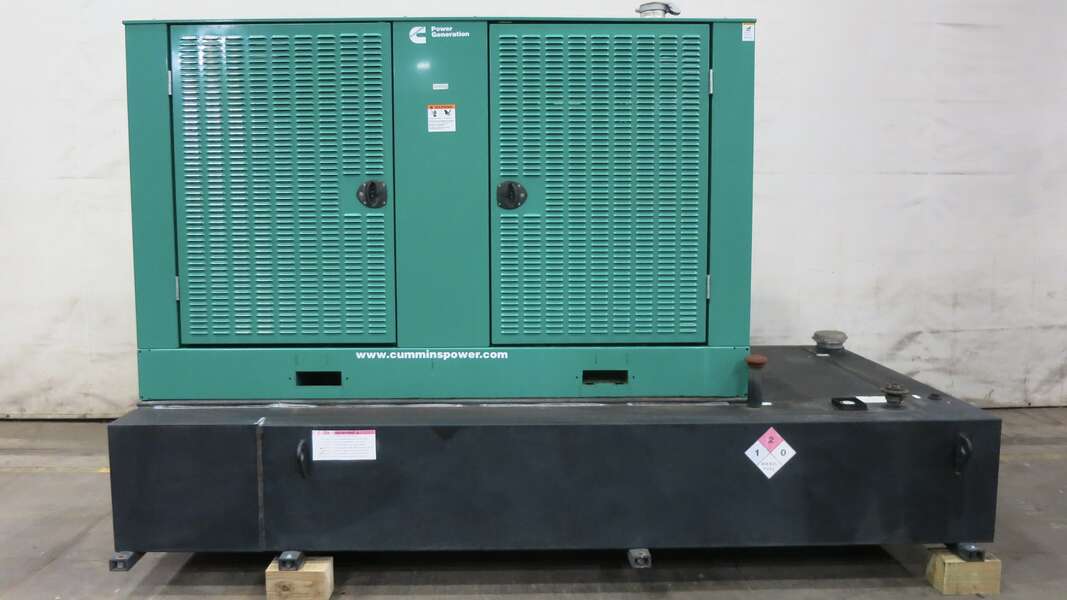 Used Cummins DSGAC QSB7-G5 Diesel Generator, 76 Hrs, EPA Tier 3