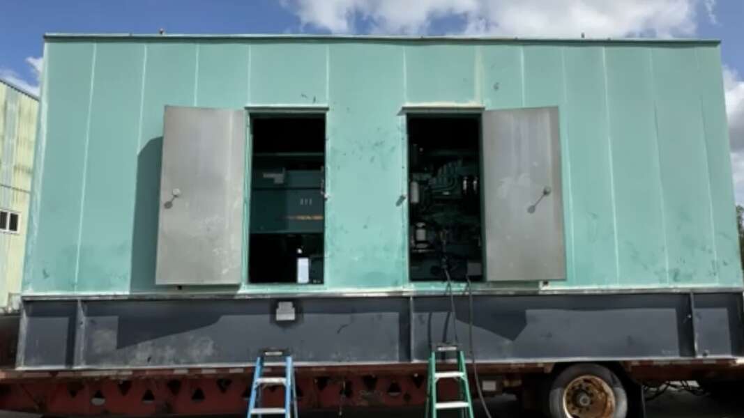 Used Cummins DQFAD QST30-G5 NR2 Diesel Generator, 328 Hrs, EPA Tier 2