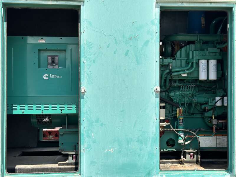 Used Cummins DQFAD QST30-G5 NR2 Diesel Generator, 328 Hrs, EPA Tier 2