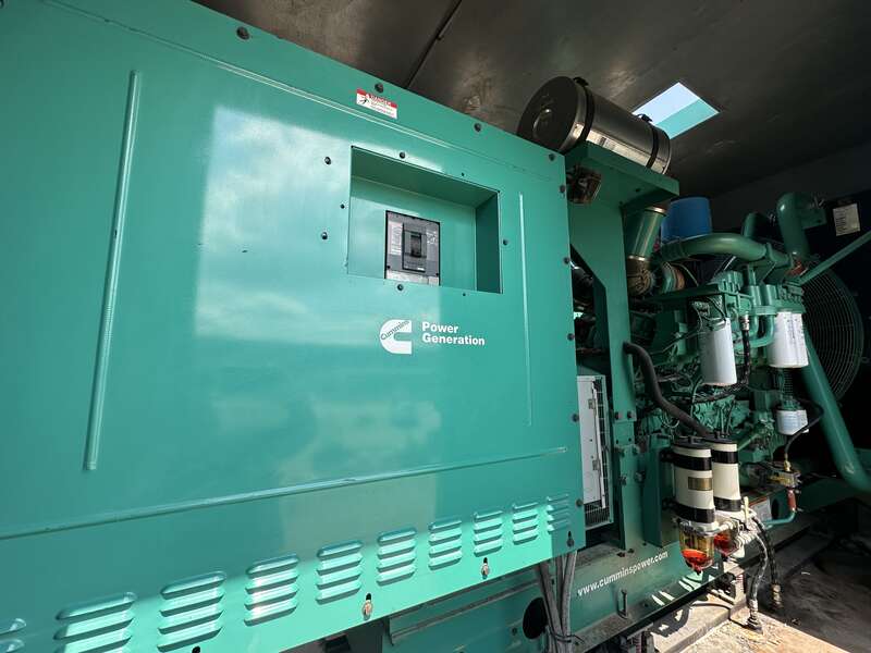Used Cummins DQFAD QST30-G5 NR2 Diesel Generator, 328 Hrs, EPA Tier 2