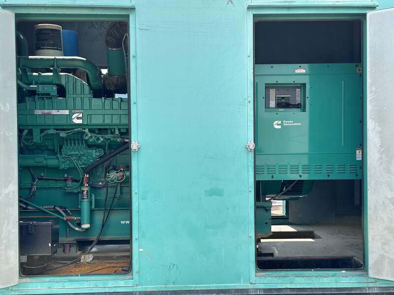 Used Cummins DQFAD QST30-G5 NR2 Diesel Generator, 328 Hrs, EPA Tier 2