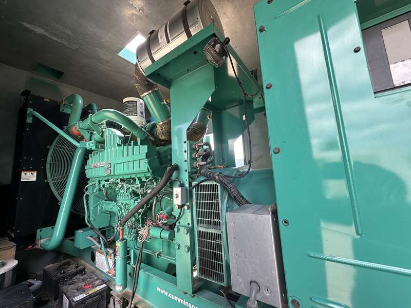 Used Cummins DQFAD QST30-G5 NR2 Diesel Generator, 328 Hrs, EPA Tier 2