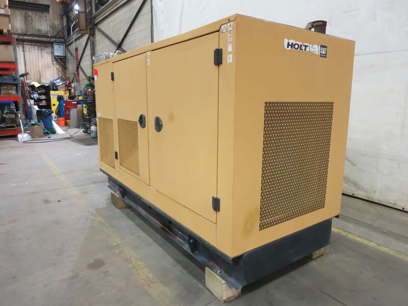 Used Caterpillar / Olympian G80F3 Natural Gas / Propane Generator, 804 Hrs