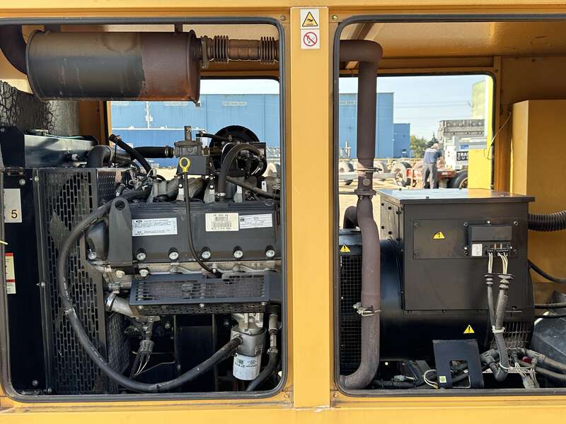 Used Caterpillar / Olympian G80F3 Natural Gas / Propane Generator, 804 Hrs