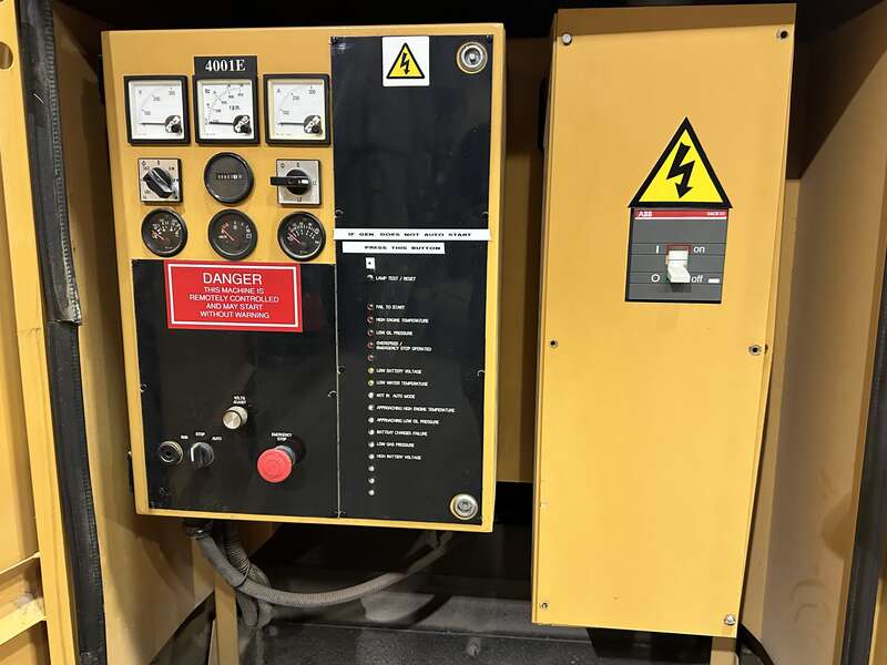 Used Caterpillar / Olympian G80F3 Natural Gas / Propane Generator, 804 Hrs
