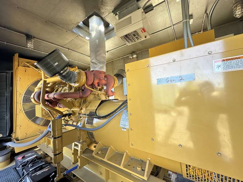 Used Caterpillar 3412 Diesel Generator, 249 Hrs