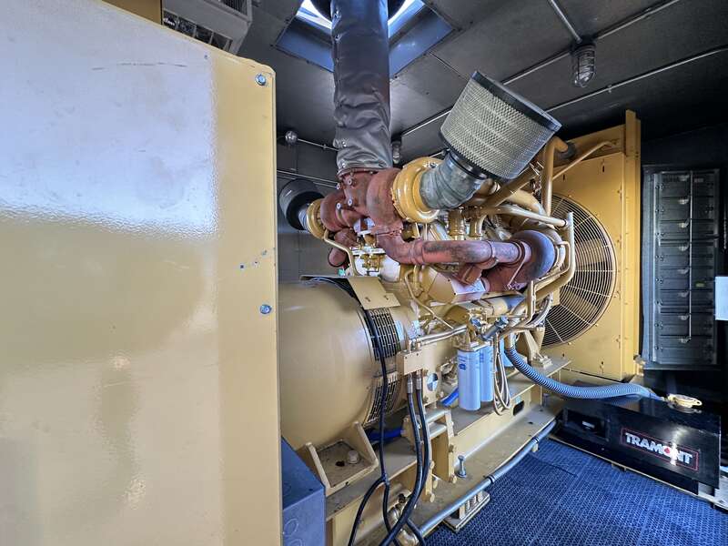 Used Caterpillar 3412 Diesel Generator, 256 Hrs