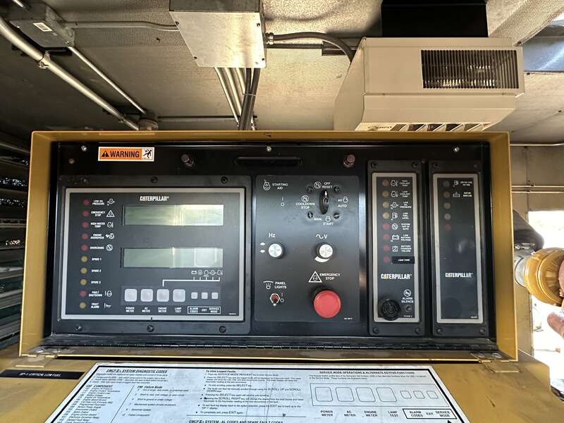 Used Caterpillar 3412 Diesel Generator, 256 Hrs