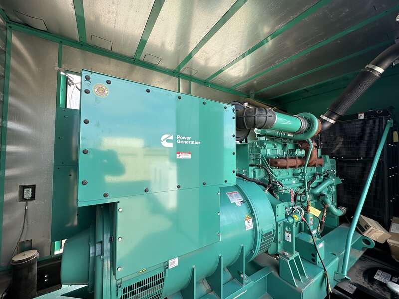 New Cummins DQCA QSK23-G7 Diesel Generator, 1.7 Hrs, EPA Tier 2