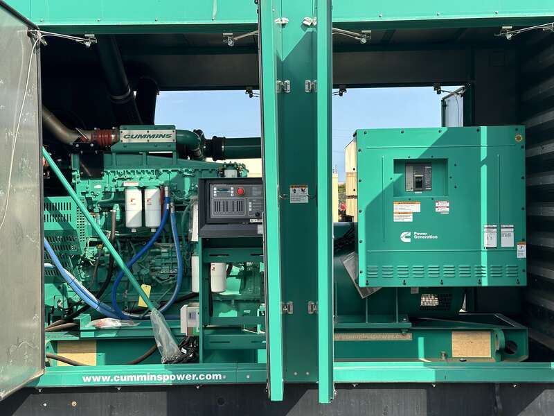 New Cummins DQCA QSK23-G7 Diesel Generator, 1.7 Hrs, EPA Tier 2