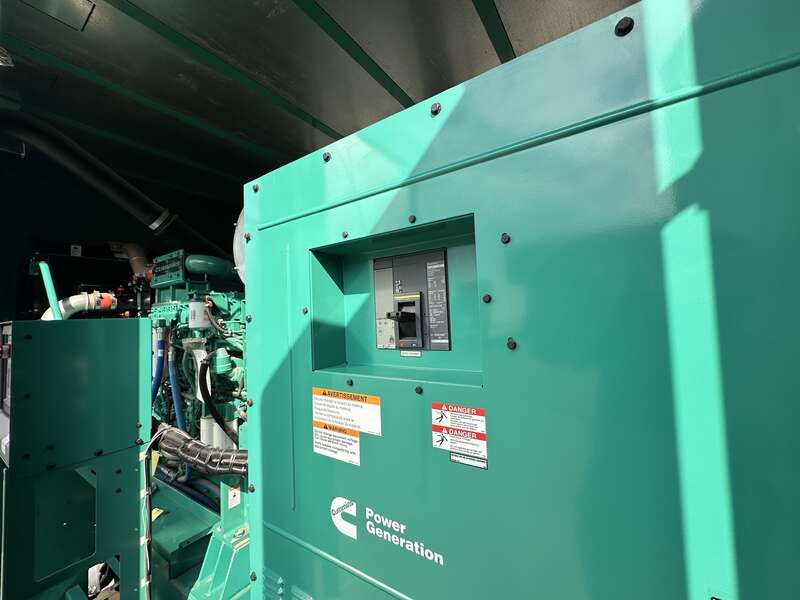 New Cummins DQCA QSK23-G7 Diesel Generator, 1.7 Hrs, EPA Tier 2