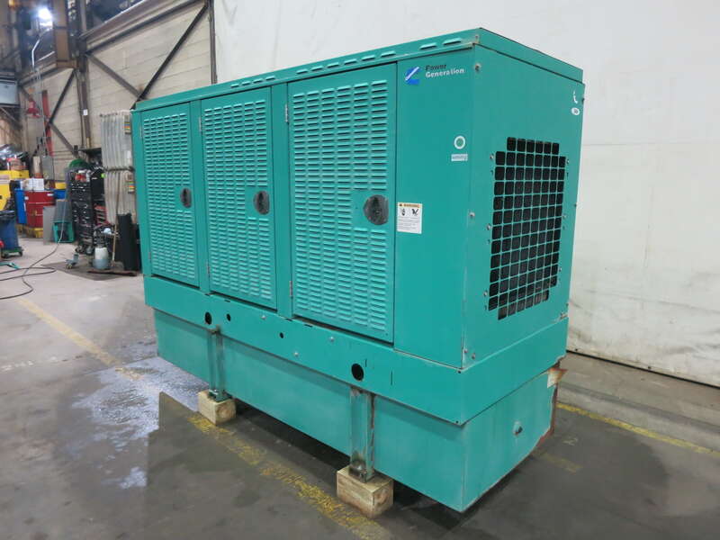 Used Cummins DGDB 6BT5.9-G6 Diesel Generator, 265 Hrs