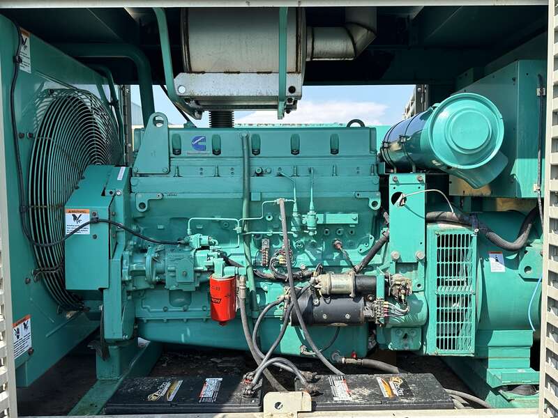 Used Cummins DFAB LTA10-G1 Diesel Generator, 257 Hrs